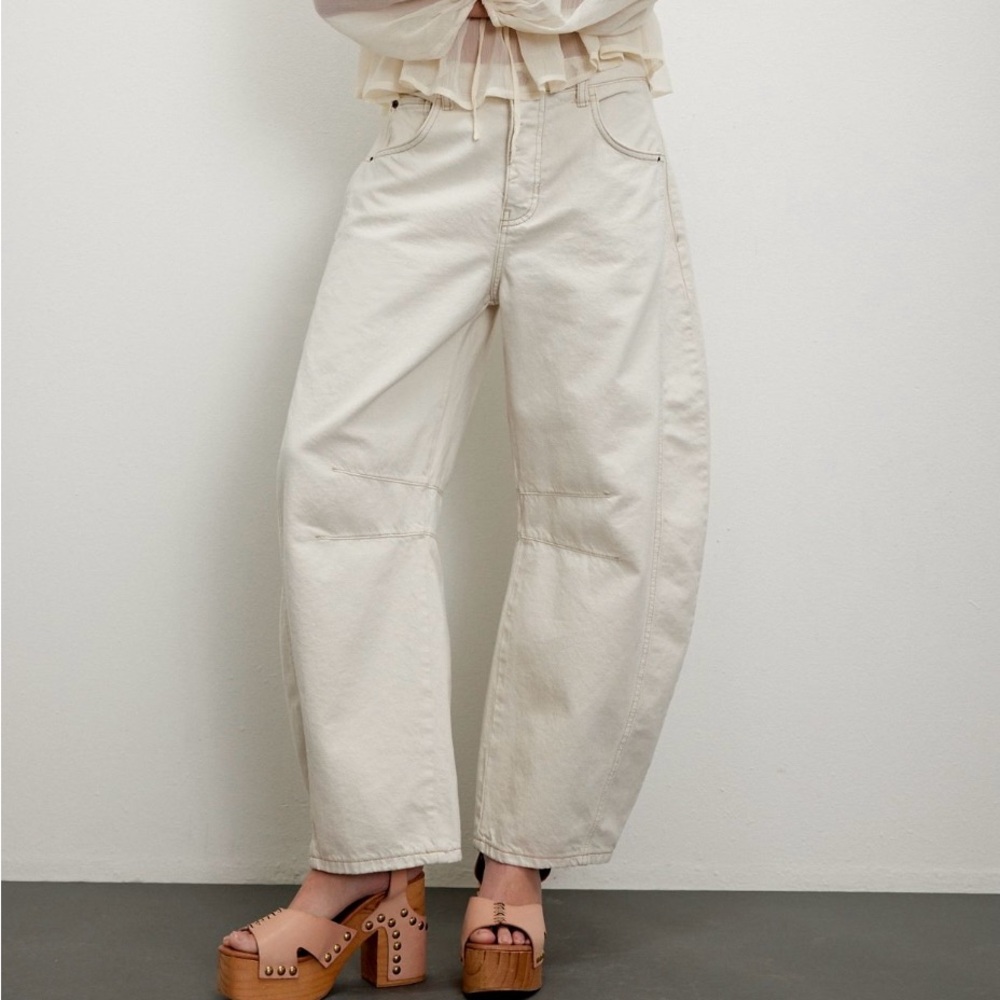 Free People We The Free Barrel Jeans